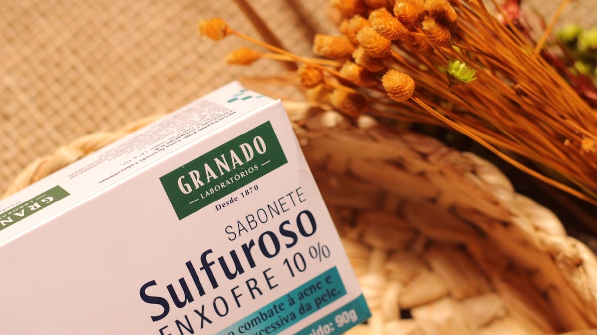 Sabonete de enxofre Granado